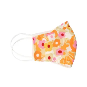 100% Cotton Solid Color Fabric Face Mask Reusable Nose Clip Filter Pocket
