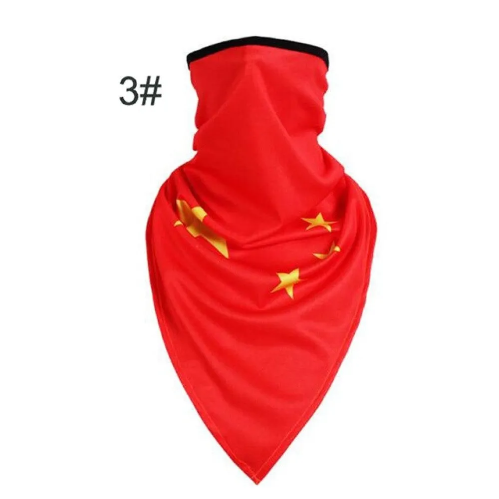 1pc Breathable Anti-uv Summer Ice Silk Cycling Face Mask