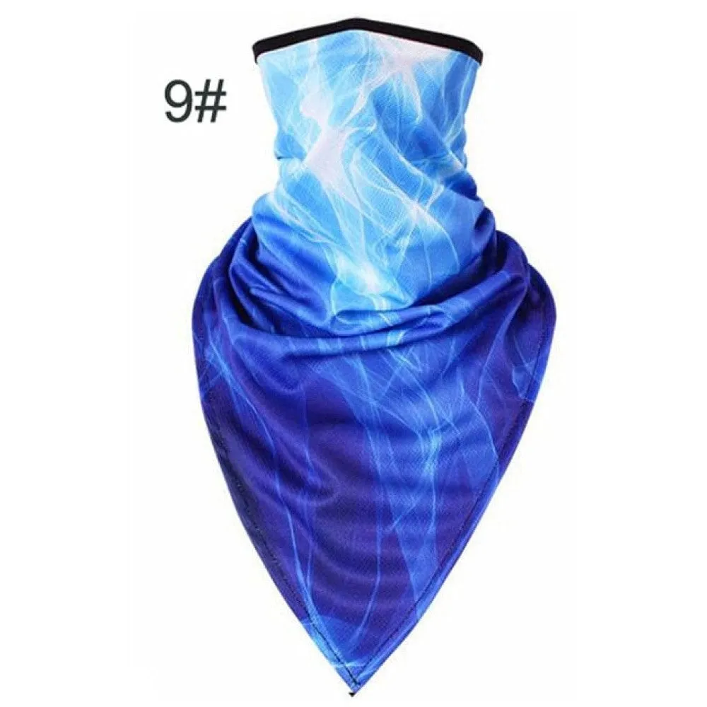1pc Breathable Anti-uv Summer Ice Silk Cycling Face Mask