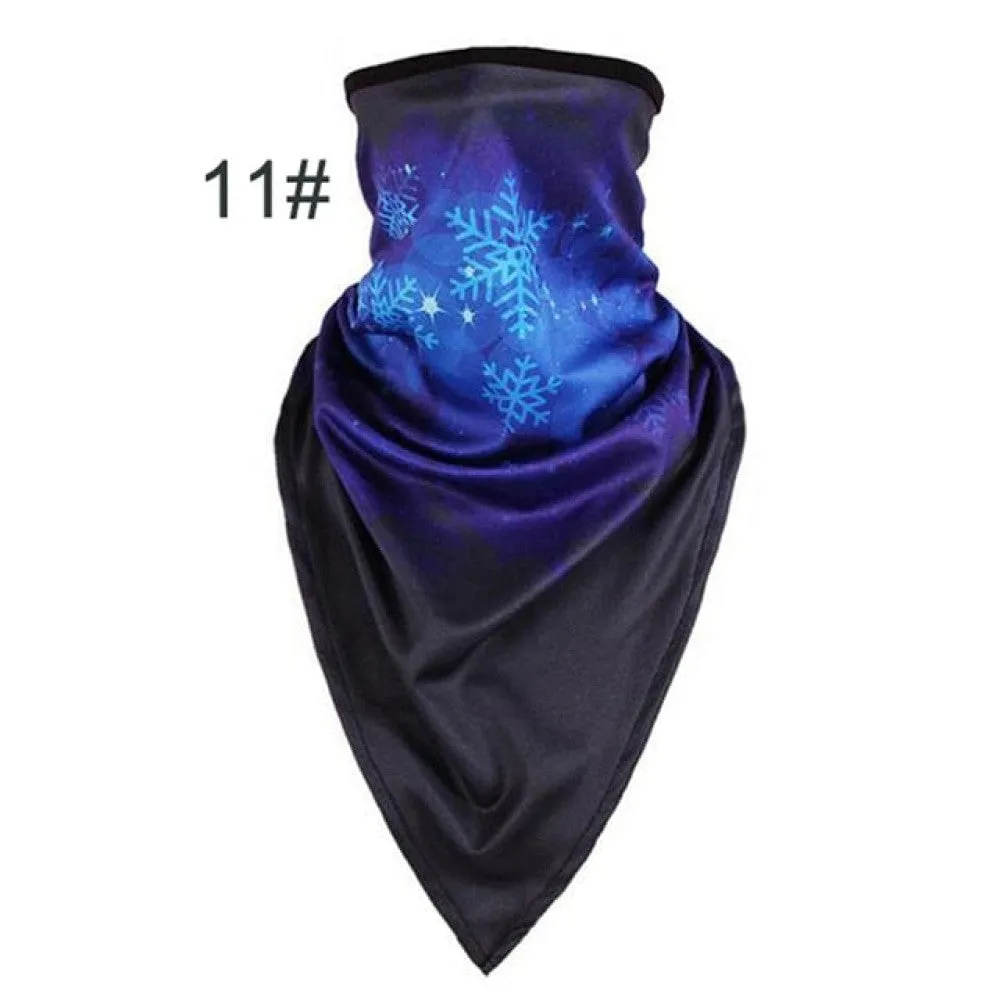 1pc Breathable Anti-uv Summer Ice Silk Cycling Face Mask