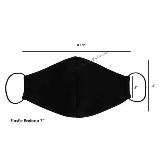 American Mask Project Black Face Mask