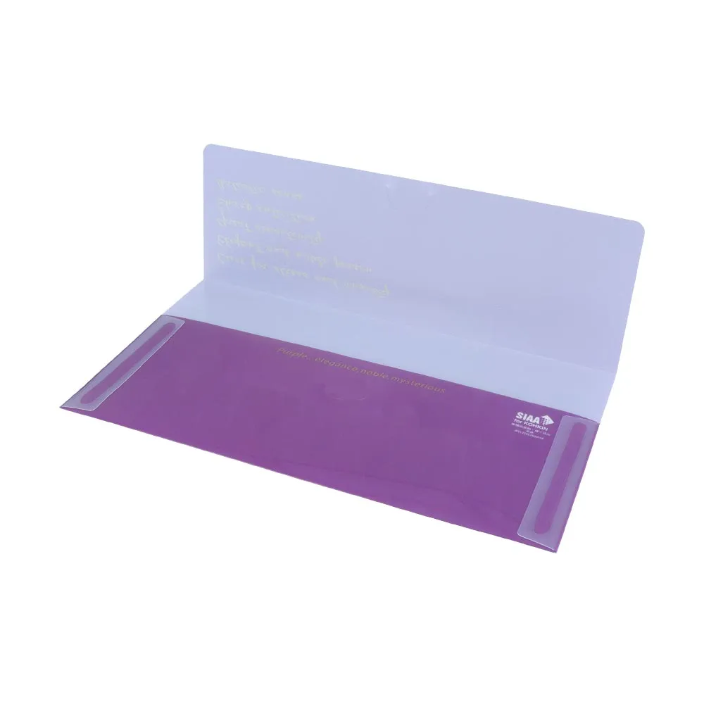 Antibacterial Wide Face Mask Case Purple