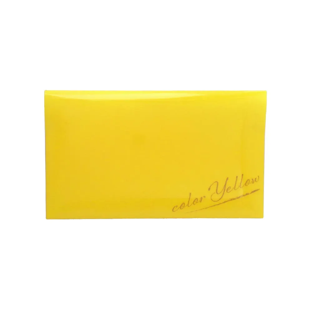 Antibacterial Wide Face Mask Case Yellow