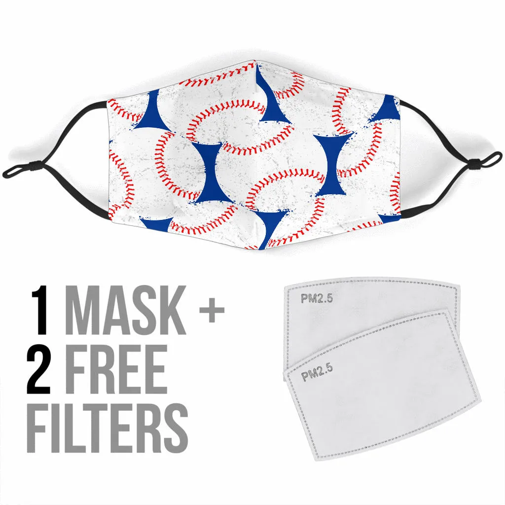 Baseball Love Face Mask