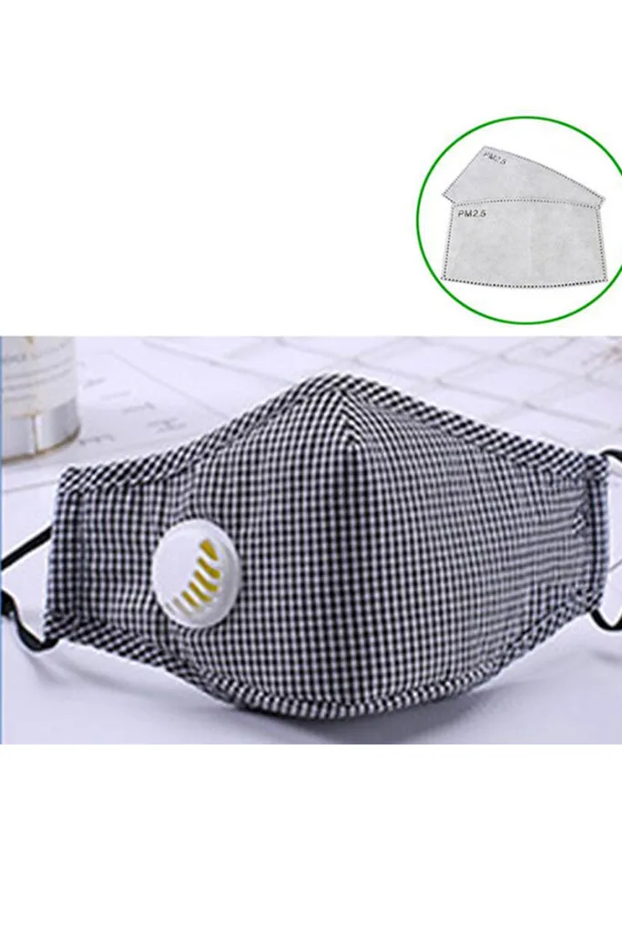 Cotton Fashion Masks Washable and Reusable Protective Non-Medical Face Coverings Colored Pattern Black 2-pack