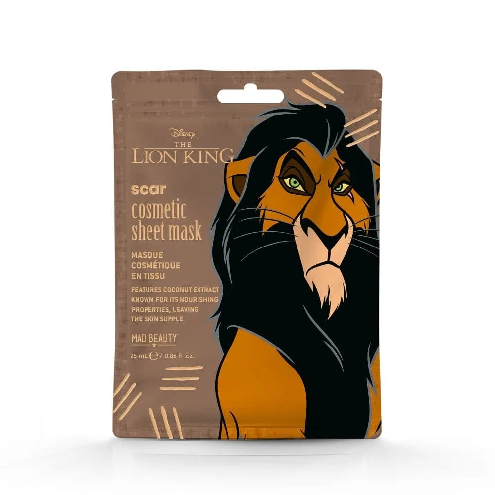 Disney Lion King Cosmetic Sheet Mask Collection