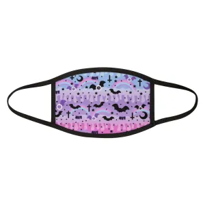 Dripping Sky Mixed-Fabric Face Mask