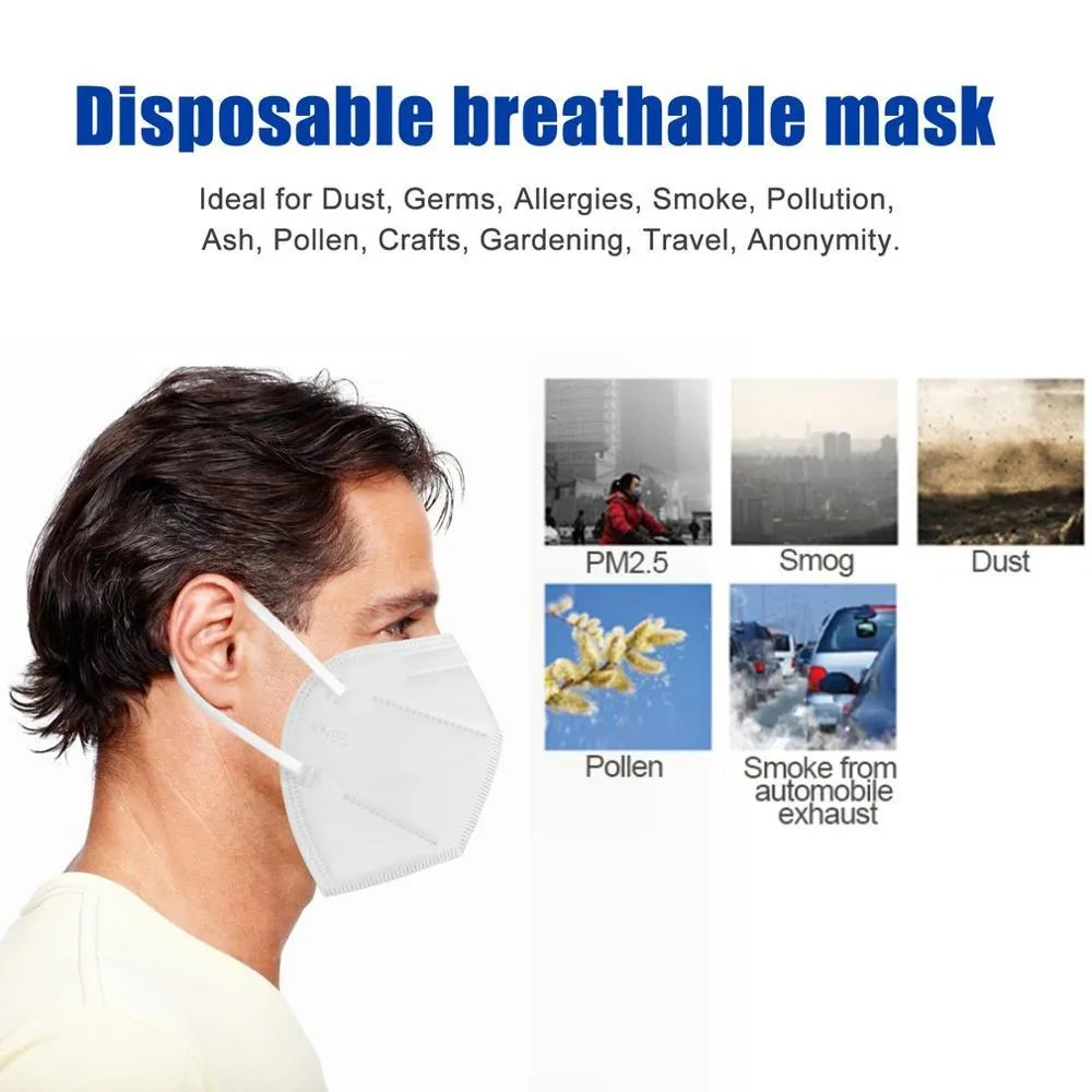 Face Mask KN95 Anti Influenza Anti-fog Mouth Masks