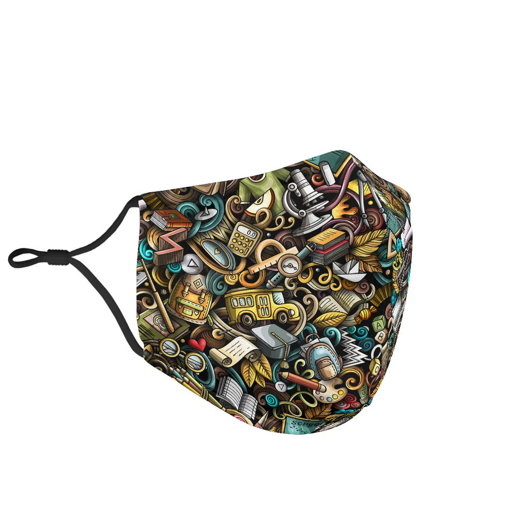Fun Teacher Face Mask