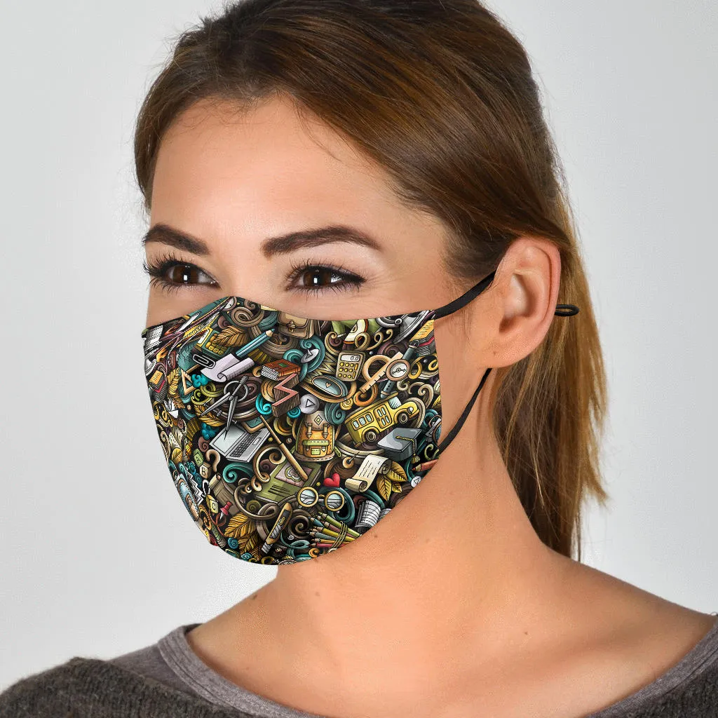 Fun Teacher Face Mask
