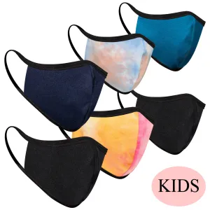 (KIDS) 6-Pack Solid and TieDye pack