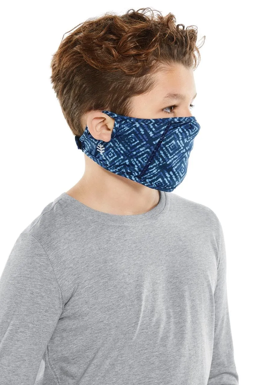 Kid's Blackburn Face Mask | Blue Eternity Diamond