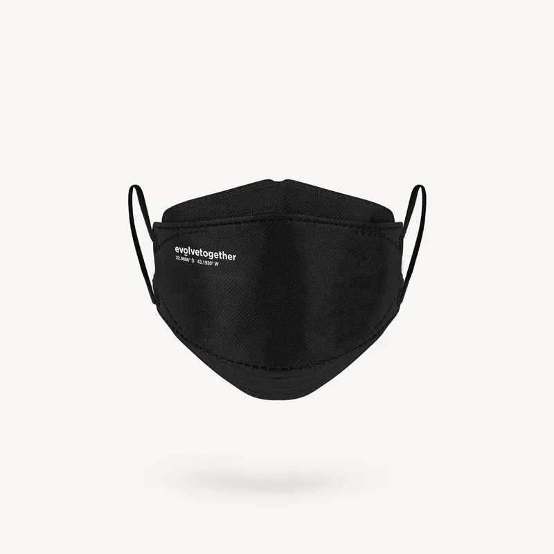 KN95 Face Mask 5 Pack (Black)