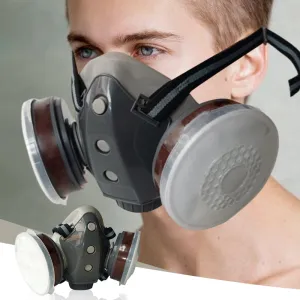  Limited time 50% off! Activated Carbon Anti-Dust Double Tank Gas Mask