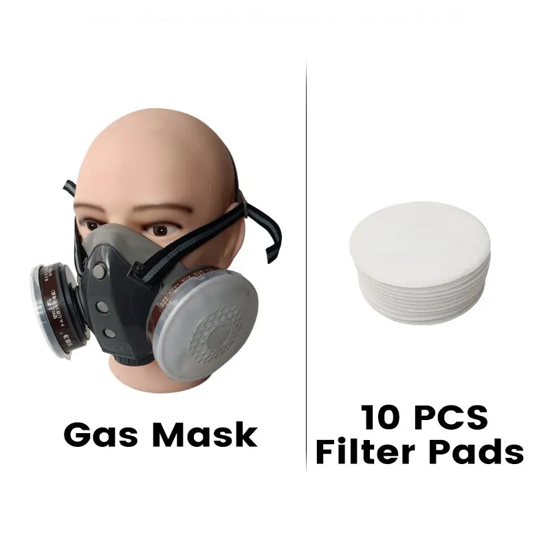  Limited time 50% off! Activated Carbon Anti-Dust Double Tank Gas Mask
