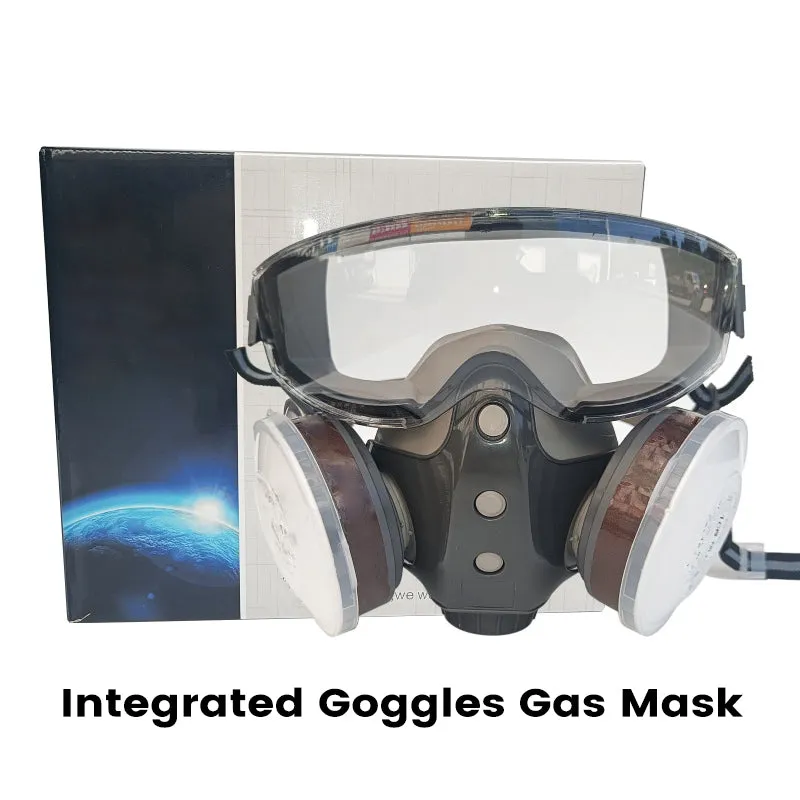  Limited time 50% off! Activated Carbon Anti-Dust Double Tank Gas Mask
