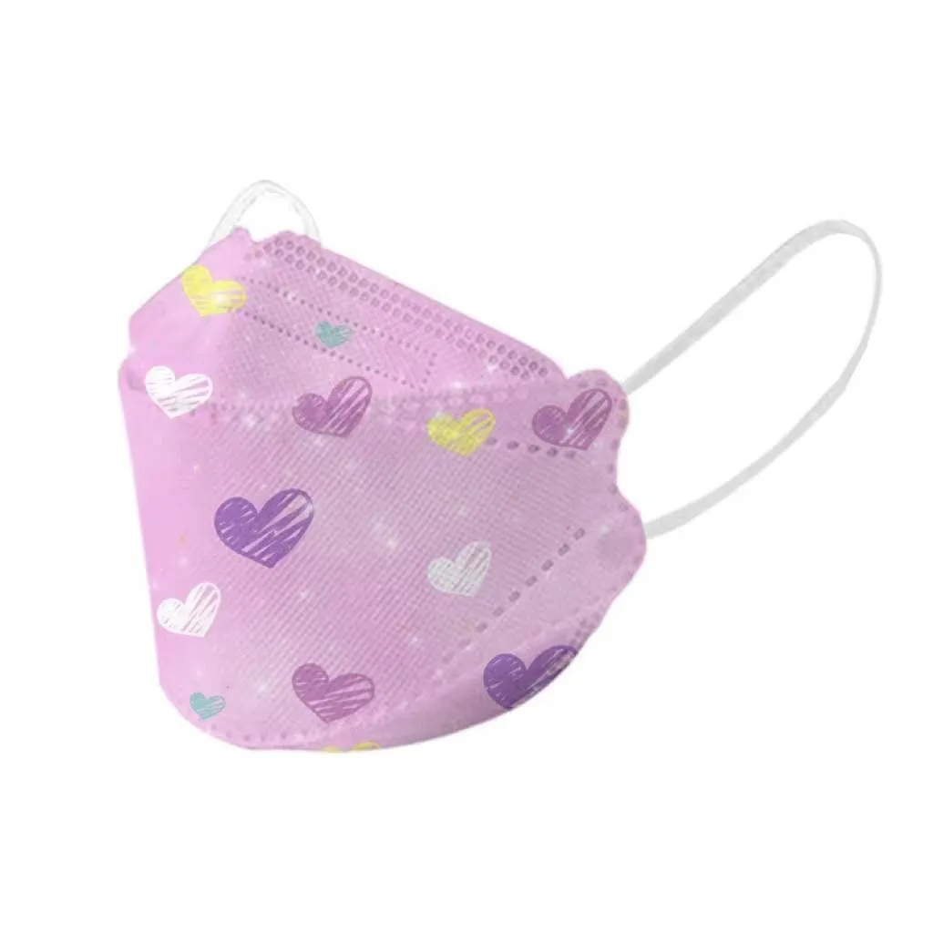 Mom   Me Starry & Heart Print KN95 Face Mask [Pack of 10]