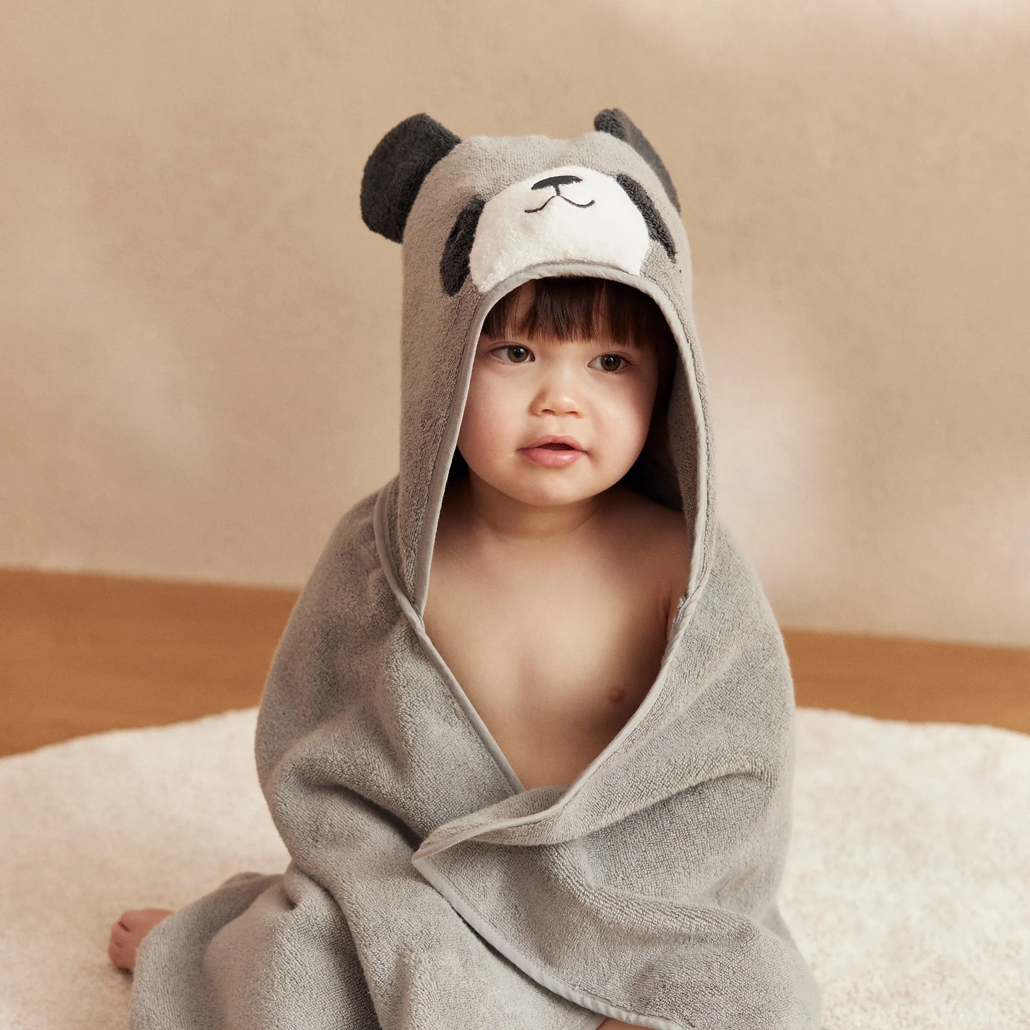 Panda Baby & Kids Hooded Bath Towel