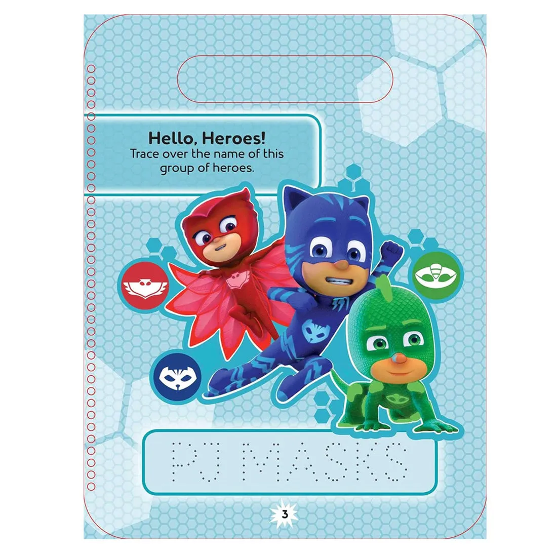 PJ Masks Wipe Clean Activity Book
