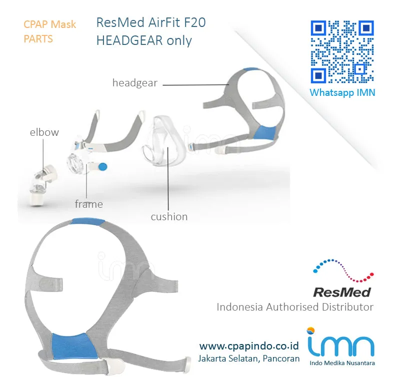 ResMed AirFit F20 Headgear/ Strap