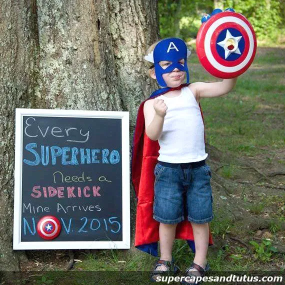 Super Shield Superhero Cape and Mask - Superhero Cape and Mask Costume - Superhero Birthday Party Favors